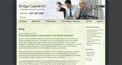 Desktop Screenshot of blog.bridgec.com